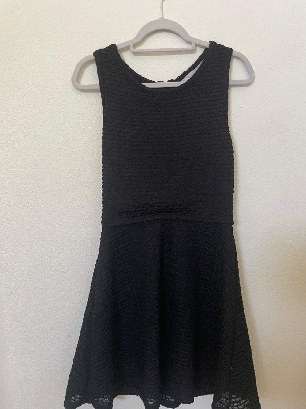 Black A-line Studio M dress